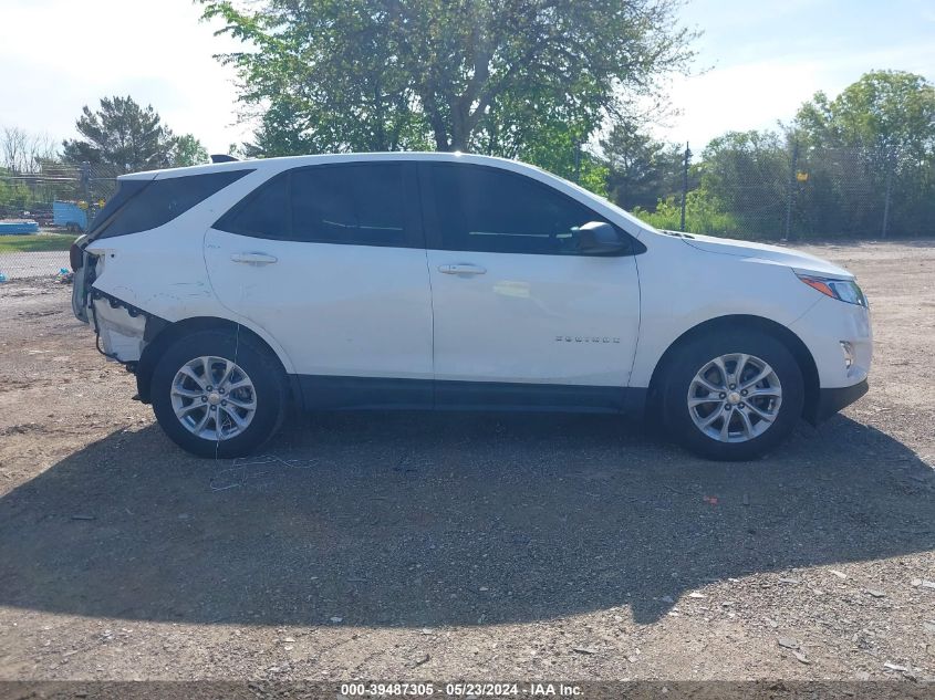 2021 Chevrolet Equinox Fwd Ls VIN: 3GNAXHEV2MS104675 Lot: 39487305