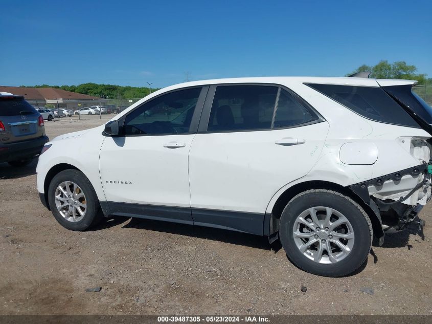 2021 Chevrolet Equinox Fwd Ls VIN: 3GNAXHEV2MS104675 Lot: 39487305