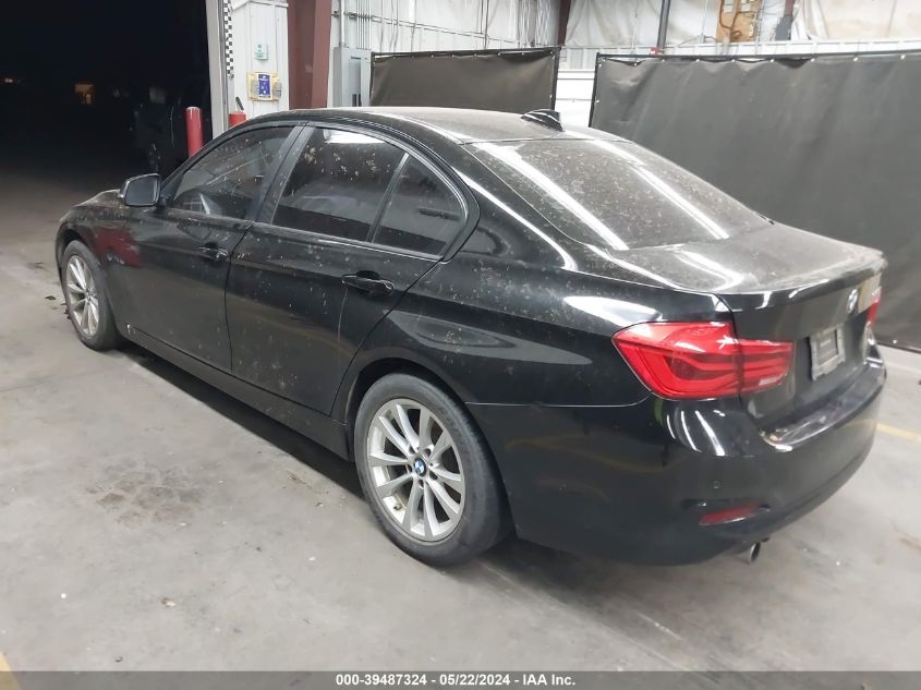 2016 BMW 320I VIN: WBA8E1G50GNT34891 Lot: 39487324