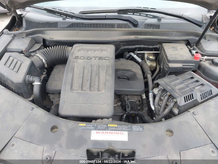 2012 Chevrolet Equinox 1Lt VIN: 2GNFLEEK6C6383857 Lot: 39487334