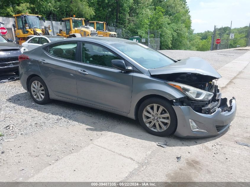 2016 Hyundai Elantra Se VIN: KMHDH4AE7GU572001 Lot: 39487335