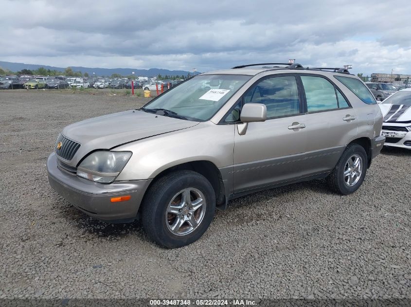 1999 Lexus Rx 300 VIN: JT6HF10U5X0015072 Lot: 39487348