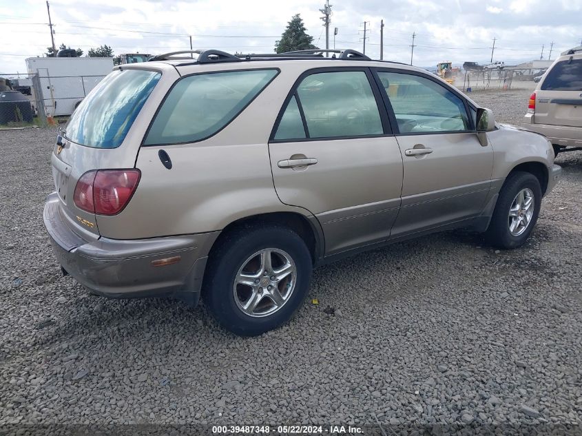 1999 Lexus Rx 300 VIN: JT6HF10U5X0015072 Lot: 39487348