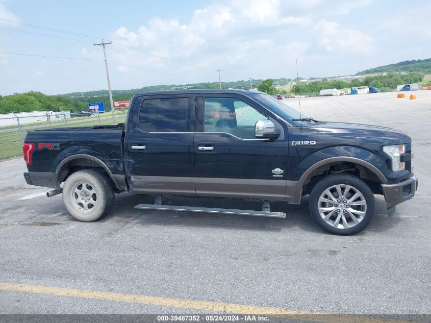 2017 Ford F-150 King Ranch VIN: 1FTEW1EG1HFA66484 Lot: 39487352