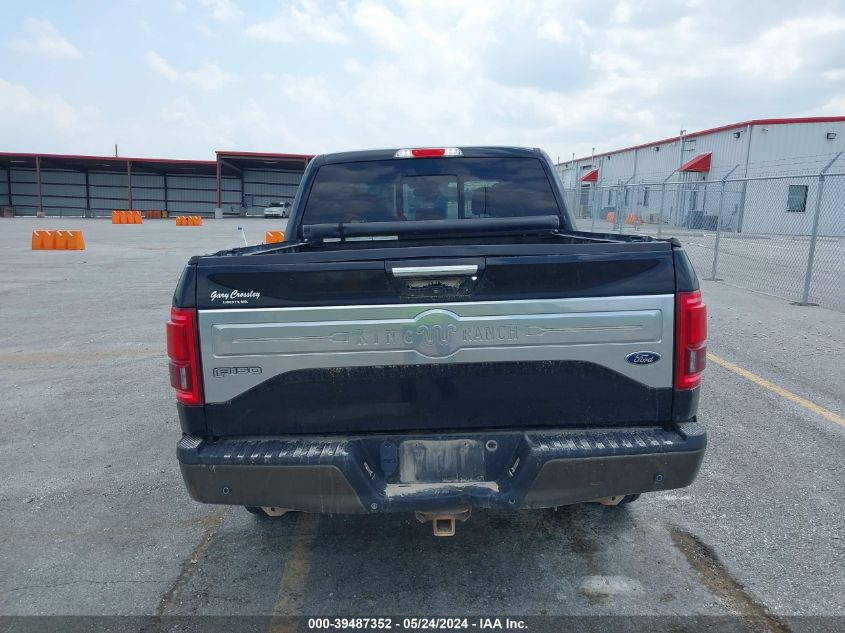2017 Ford F-150 King Ranch VIN: 1FTEW1EG1HFA66484 Lot: 39487352