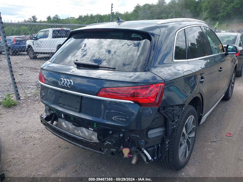 2021 Audi Q5 Premium Plus 45 Tfsi Quattro S Tronic VIN: WA1BAAFY4M2003156 Lot: 39487355