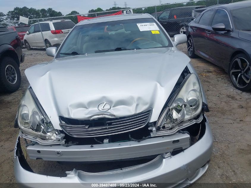 2005 Lexus Es 330 VIN: JTHBA30G555103959 Lot: 39487405