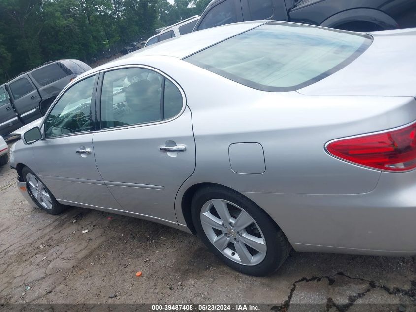 2005 Lexus Es 330 VIN: JTHBA30G555103959 Lot: 39487405