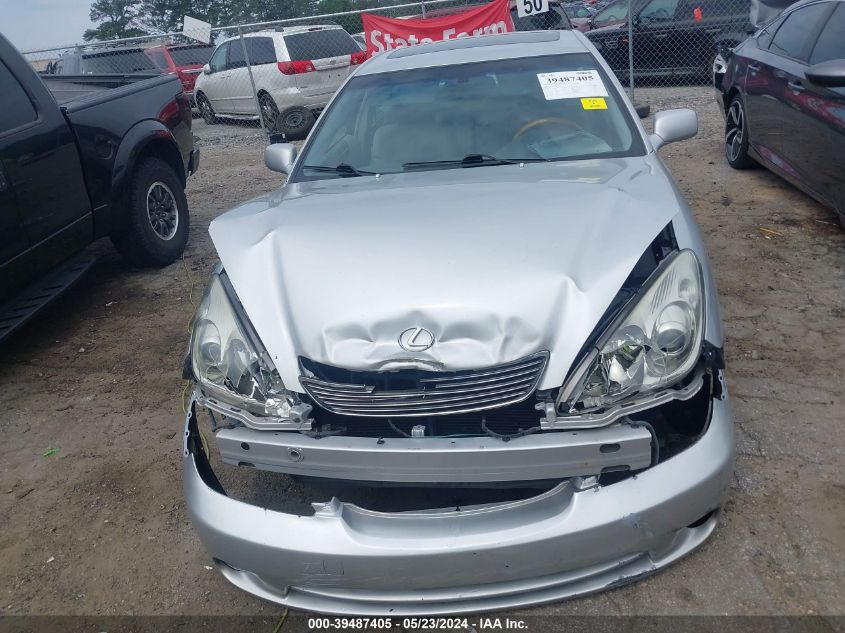 2005 Lexus Es 330 VIN: JTHBA30G555103959 Lot: 39487405