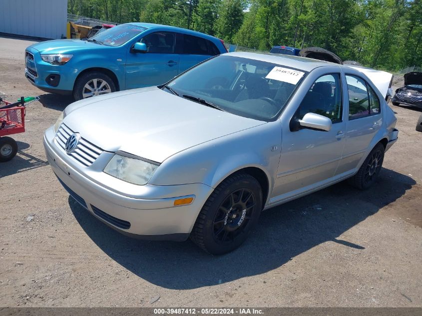 2002 Volkswagen Jetta Gls VIN: 3VWSK69M22M003183 Lot: 39487412