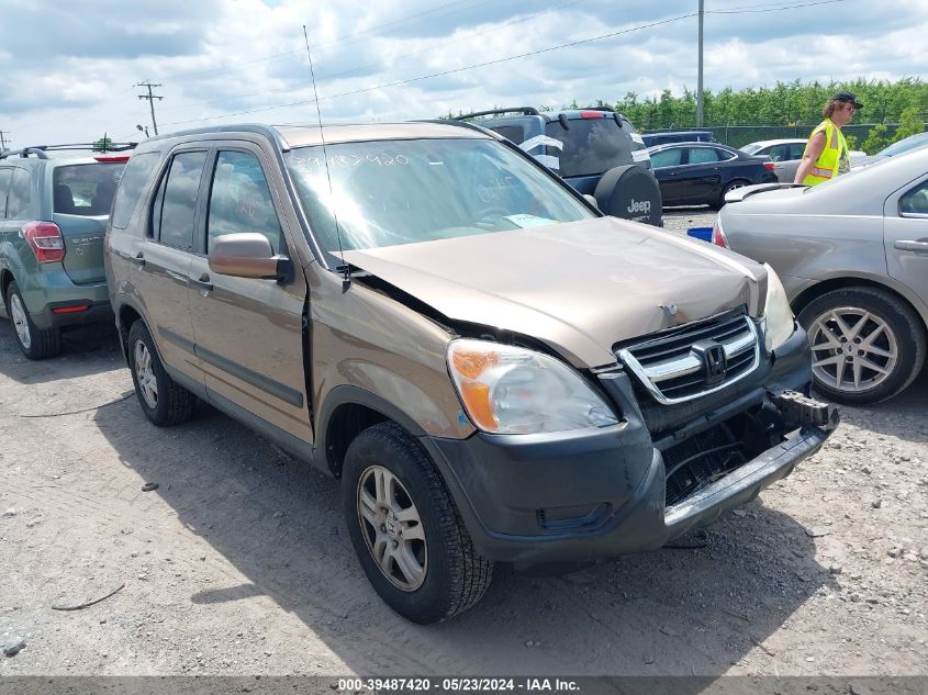 2004 Honda Cr-V Ex VIN: SHSRD78894U225354 Lot: 39487420