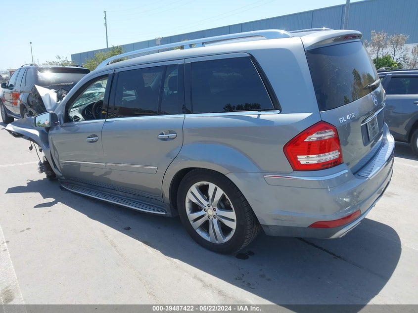 2011 Mercedes-Benz Gl 450 4Matic VIN: 4JGBF7BEXBA686386 Lot: 39487422