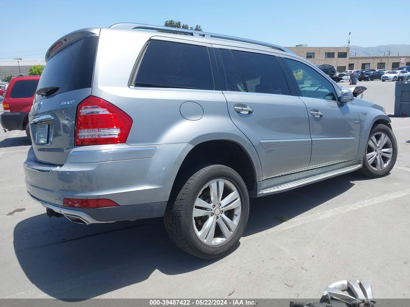 2011 Mercedes-Benz Gl 450 4Matic VIN: 4JGBF7BEXBA686386 Lot: 39487422