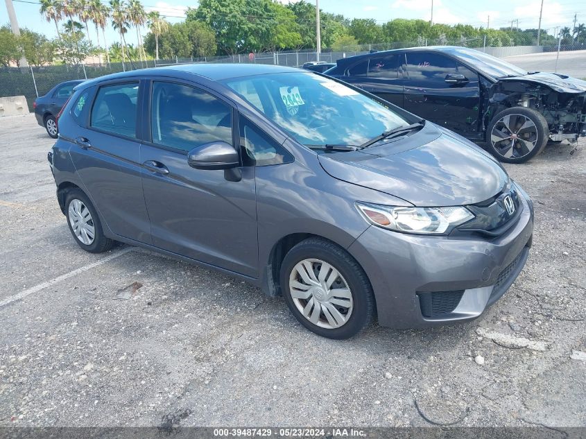 2017 Honda Fit Lx VIN: JHMGK5H51HS003090 Lot: 39487429