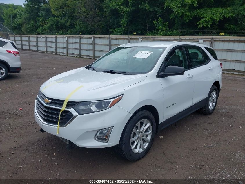 2018 Chevrolet Equinox Ls VIN: 2GNAXREV5J6106890 Lot: 39487432