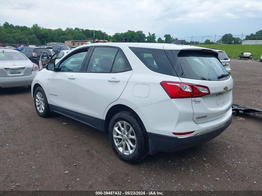 2018 Chevrolet Equinox Ls VIN: 2GNAXREV5J6106890 Lot: 39487432