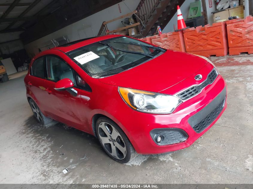 2012 Kia Rio5 Sx VIN: KNADN5A38C6031892 Lot: 39487435