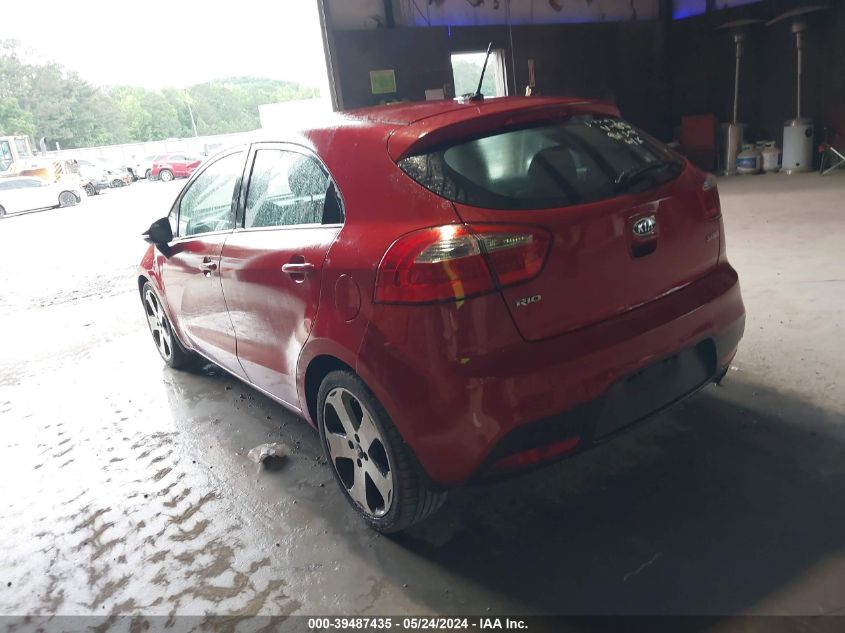 2012 Kia Rio5 Sx VIN: KNADN5A38C6031892 Lot: 39487435