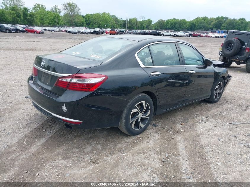 2017 Honda Accord Lx VIN: 1HGCR2F36HA072716 Lot: 39487436