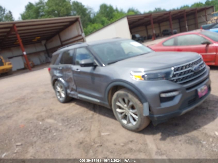 2022 Ford Explorer Xlt VIN: 1FMSK7DH5NGB37862 Lot: 39487461