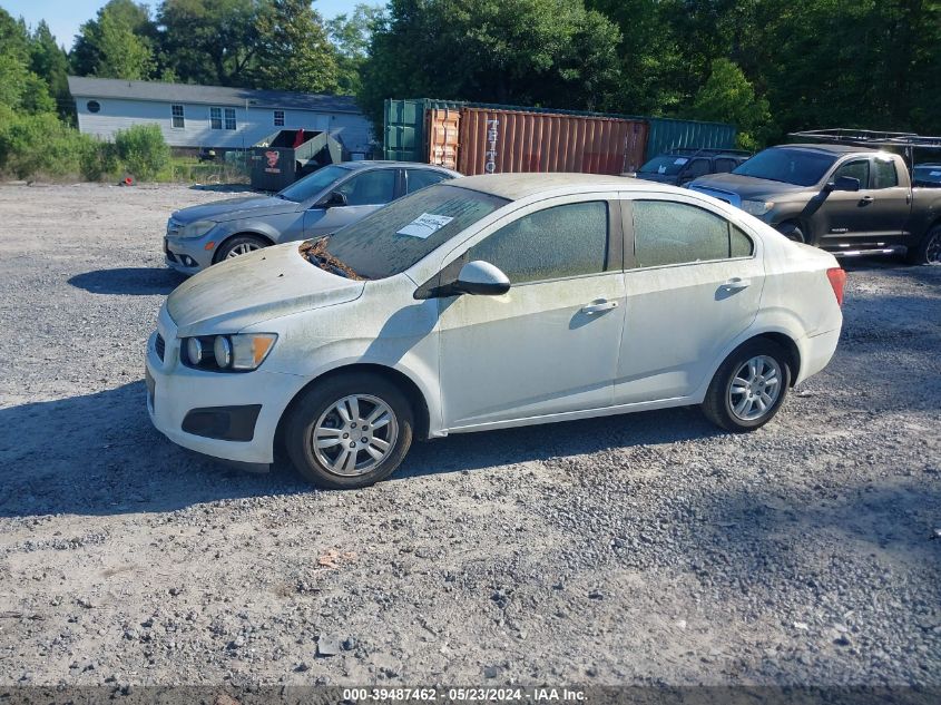 2013 Chevrolet Sonic Lt Auto VIN: 1G1JC5SH7D4165661 Lot: 39487462