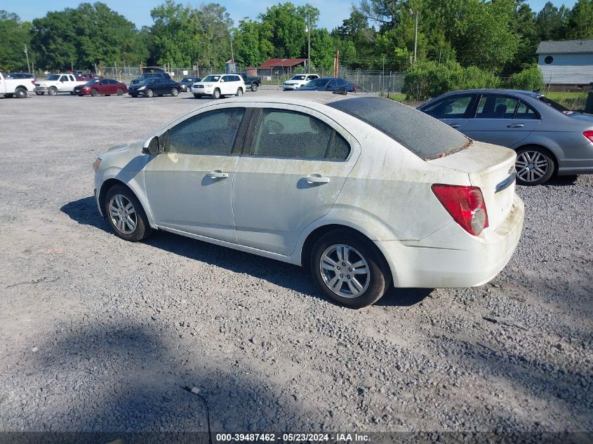 2013 Chevrolet Sonic Lt Auto VIN: 1G1JC5SH7D4165661 Lot: 39487462