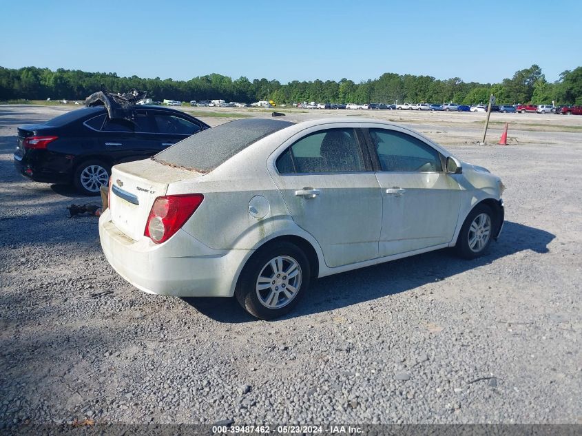 2013 Chevrolet Sonic Lt Auto VIN: 1G1JC5SH7D4165661 Lot: 39487462