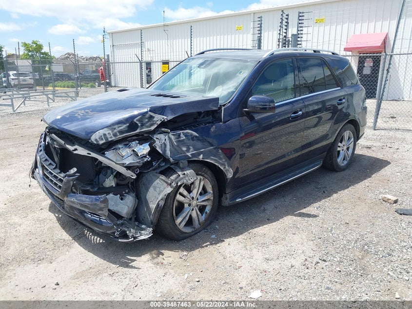 2015 Mercedes-Benz Ml 350 4Matic VIN: 4JGDA5HB1FA555524 Lot: 39487463