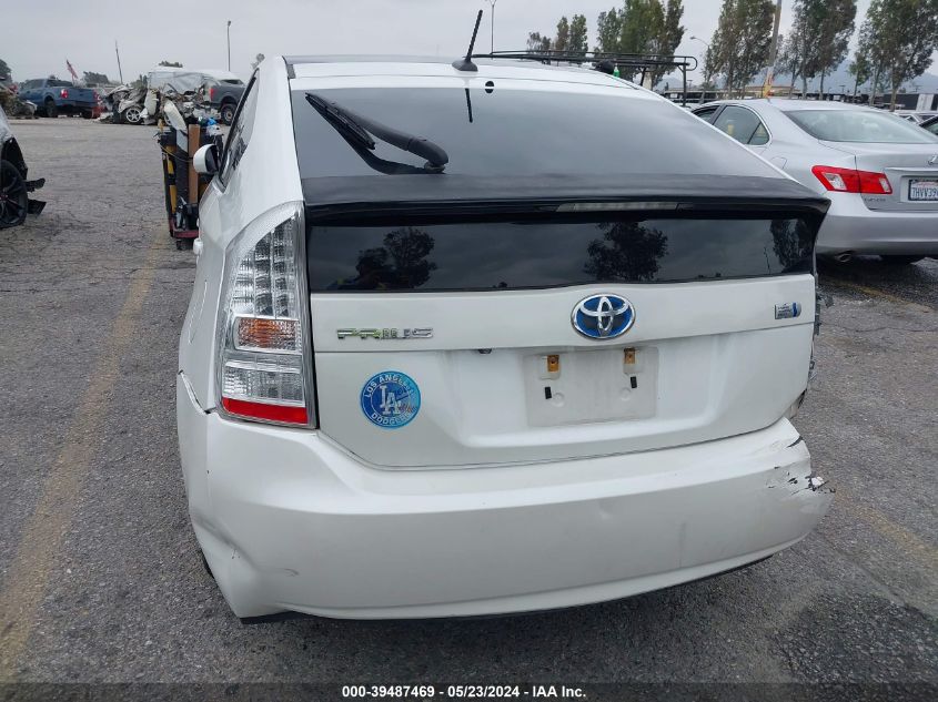 2011 Toyota Prius Three VIN: JTDKN3DUXB1354257 Lot: 39487469