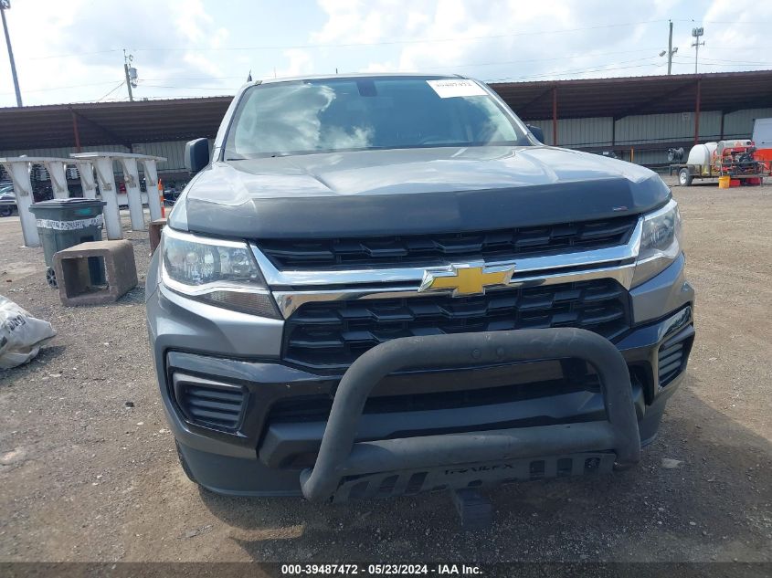 2021 Chevrolet Colorado 2Wd Short Box Wt VIN: 1GCGSBEAXM1182943 Lot: 39487472