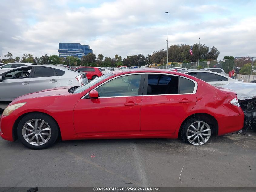 2013 Infiniti G37 Journey VIN: JN1CV6AP8DM301419 Lot: 39487476