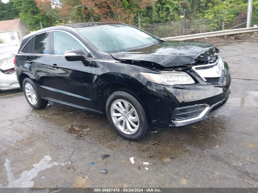 2016 Acura Rdx Acurawatch Plus Pkg VIN: 5J8TB3H38GL018702 Lot: 39487475