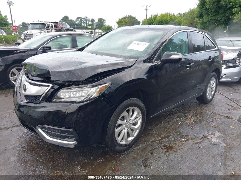 2016 Acura Rdx Acurawatch Plus Pkg VIN: 5J8TB3H38GL018702 Lot: 39487475