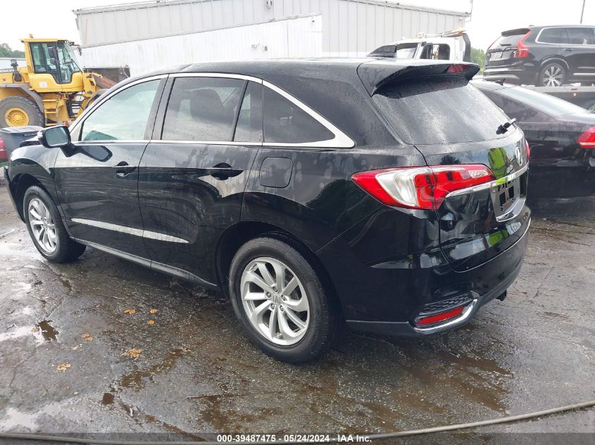 2016 Acura Rdx Acurawatch Plus Pkg VIN: 5J8TB3H38GL018702 Lot: 39487475