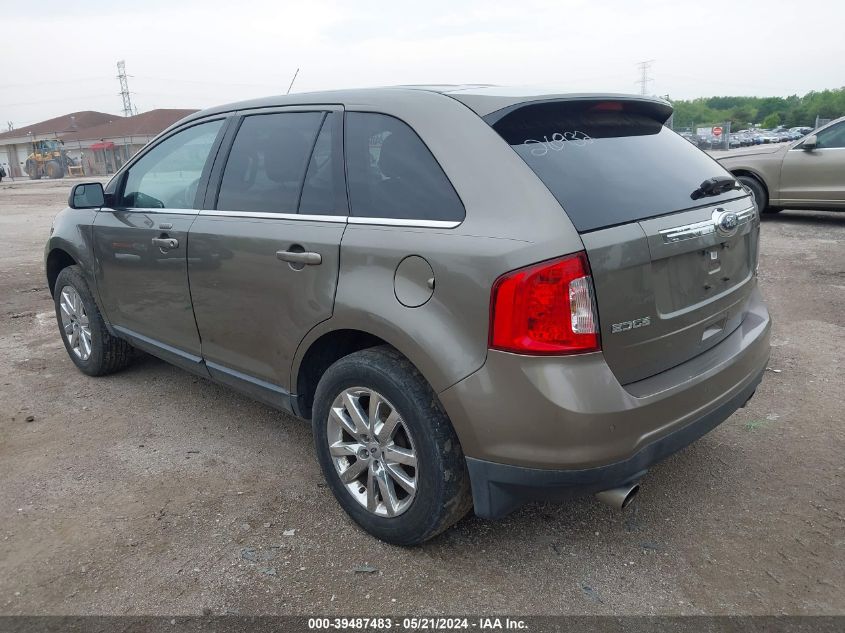 2013 Ford Edge Limited VIN: 2FMDK4KC8DBC26376 Lot: 39487483