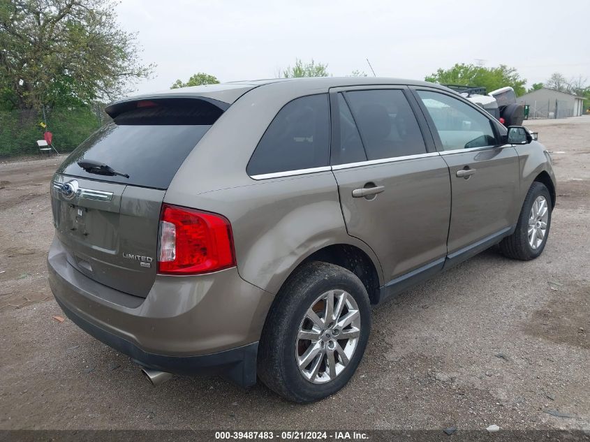 2013 Ford Edge Limited VIN: 2FMDK4KC8DBC26376 Lot: 39487483