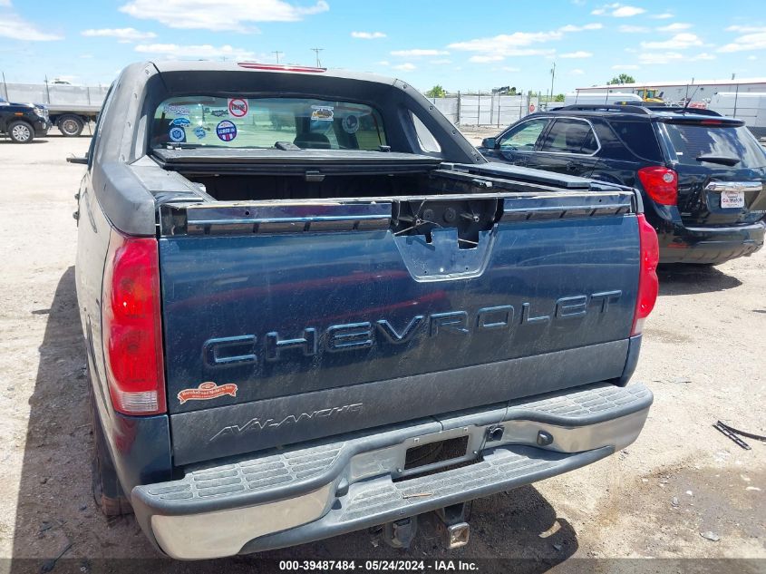 2006 Chevrolet Avalanche 1500 Ls VIN: 3GNEK12Z46G123507 Lot: 39487484