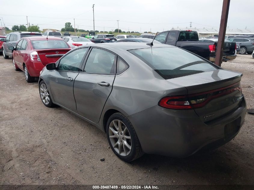 2013 Dodge Dart Sxt VIN: 1C3CDFBA8DD270736 Lot: 39487489