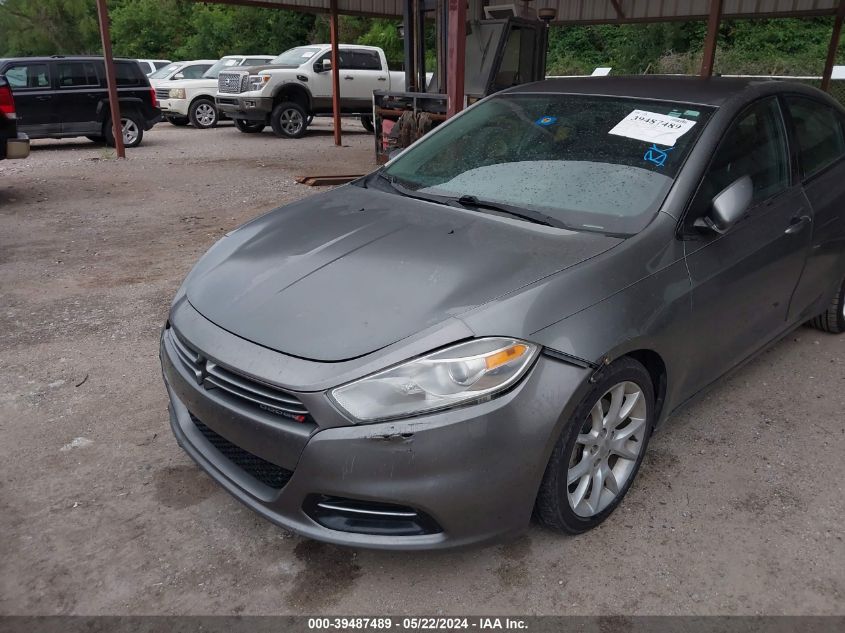 2013 Dodge Dart Sxt VIN: 1C3CDFBA8DD270736 Lot: 39487489