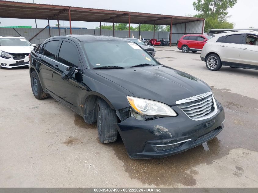 2013 Chrysler 200 Lx VIN: 1C3CCBAB3DN641818 Lot: 39487490