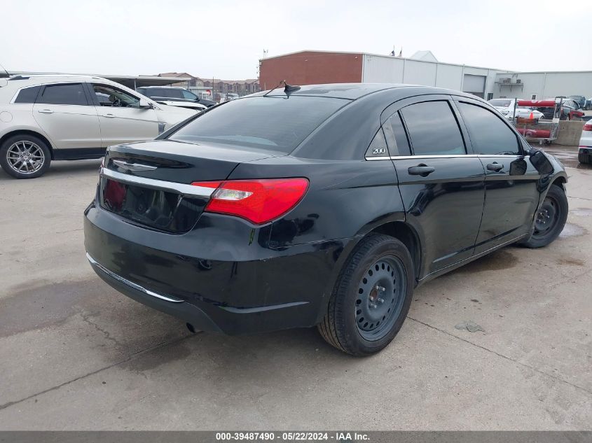 2013 Chrysler 200 Lx VIN: 1C3CCBAB3DN641818 Lot: 39487490