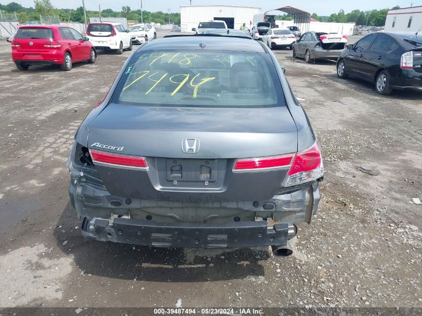 1HGCP2F89CA043611 2012 Honda Accord 2.4 Ex-L