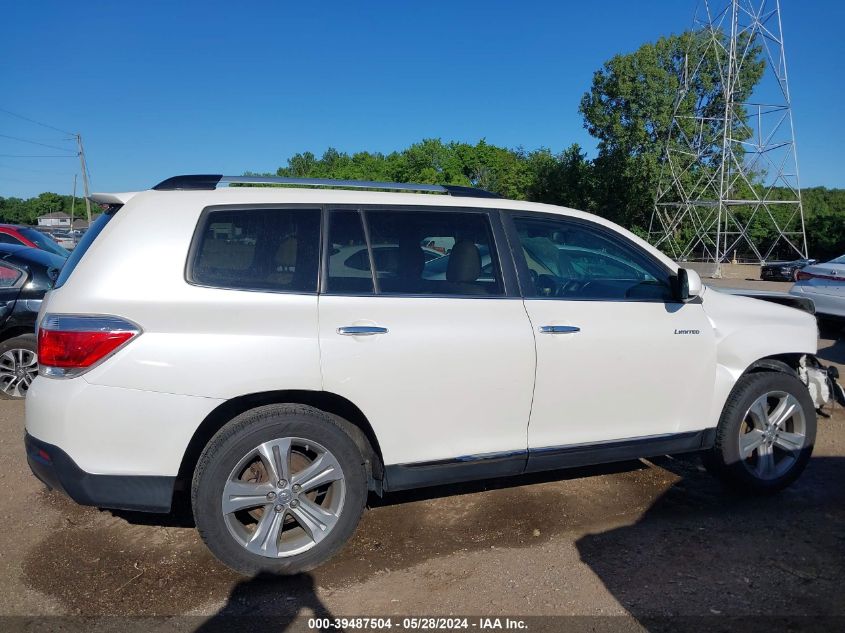 2013 TOYOTA HIGHLANDER LIMITED V6 - 5TDDK3EH7DS275069