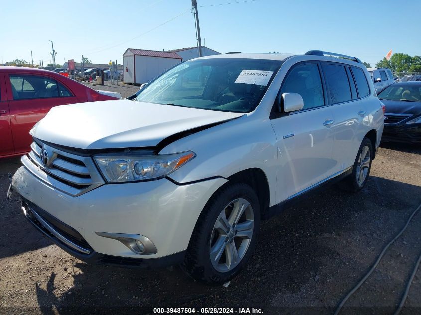 2013 TOYOTA HIGHLANDER LIMITED V6 - 5TDDK3EH7DS275069