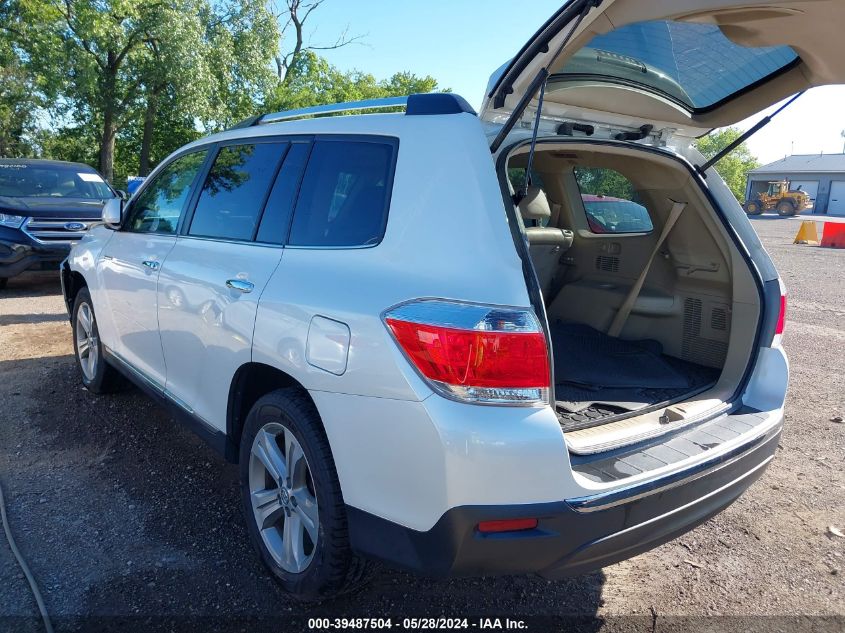 2013 TOYOTA HIGHLANDER LIMITED V6 - 5TDDK3EH7DS275069