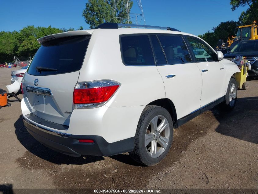 2013 TOYOTA HIGHLANDER LIMITED V6 - 5TDDK3EH7DS275069