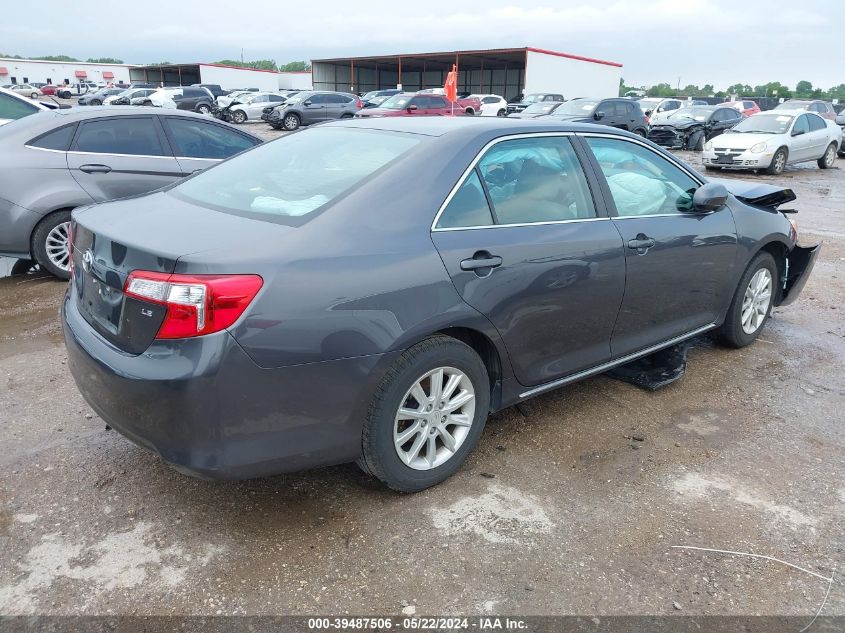 2012 Toyota Camry Le VIN: 4T4BF1FK0CR222042 Lot: 39487506