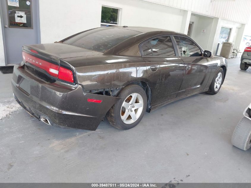 2012 Dodge Charger Se VIN: 2C3CDXBG0CH240948 Lot: 39487511