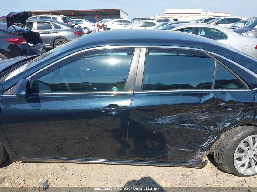 2016 Toyota Camry Le VIN: 4T1BF1FK9GU565514 Lot: 39487512