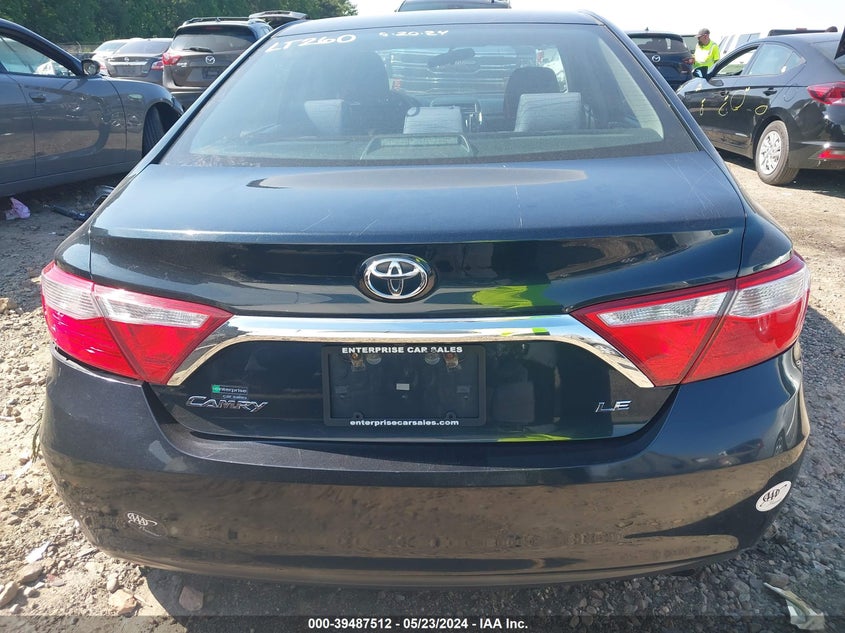 2016 Toyota Camry Le VIN: 4T1BF1FK9GU565514 Lot: 39487512